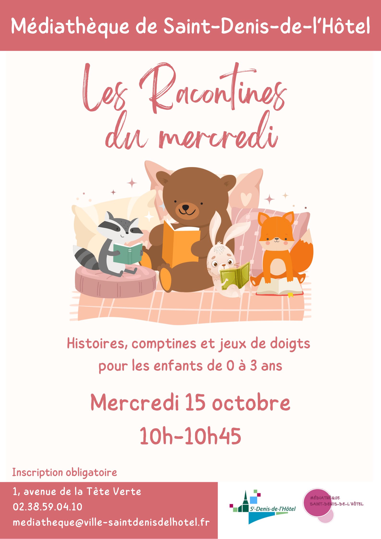 Racontines octobre 2025