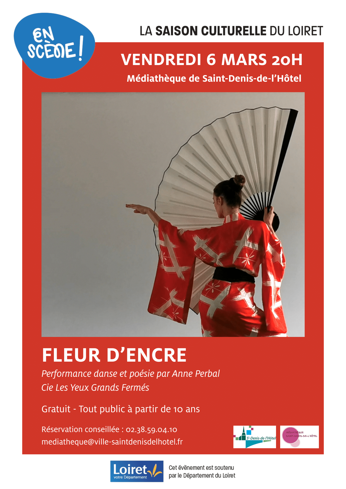 Spectacle Fleur d encre