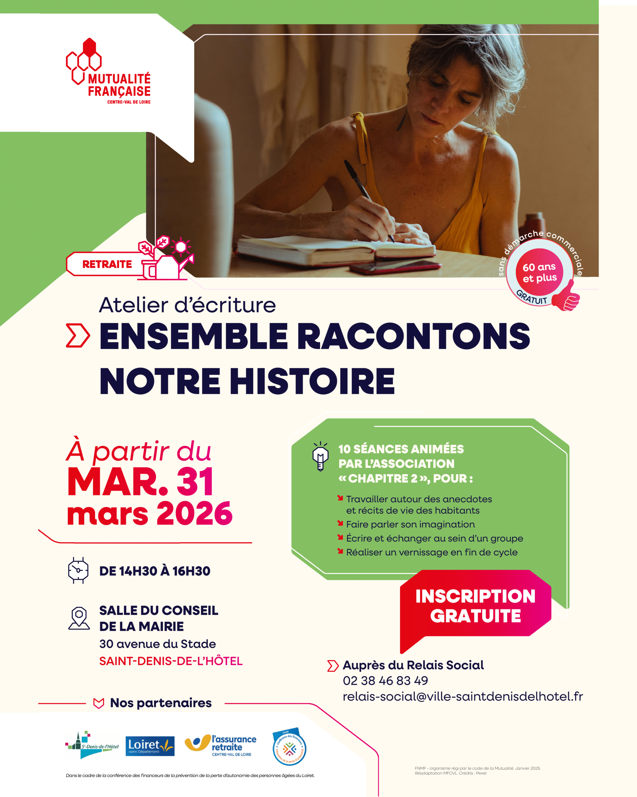 Atelier écriture ERNH